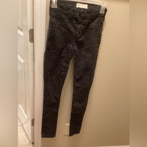 Gap leopard jeans